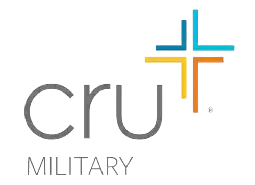 cru-1-removebg-preview Cru Military logo with a stylized cross in blue, teal, orange, and yellow, and the words "cru MILITARY.